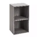Estantería 2 baldas de madera laminada