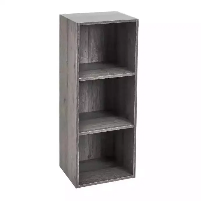 [8445148034975] Estantería de tres baldas de madera laminada