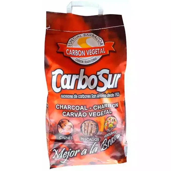 Carbón vegetal. Saco 3Kg