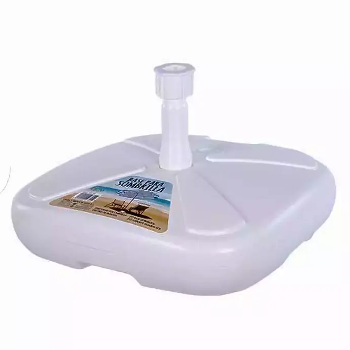 Base para sombrilla con depósito